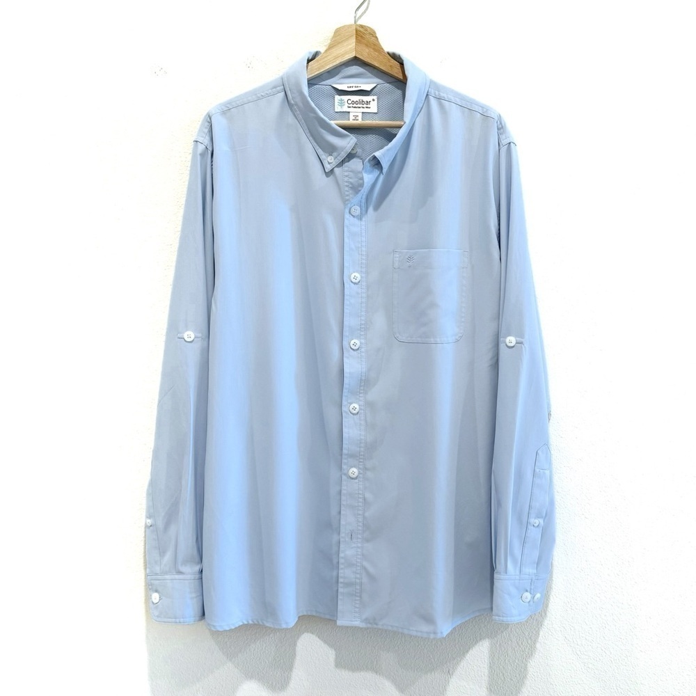 Coolibar UPF 50+ Men's Button Down Shirt Size XL